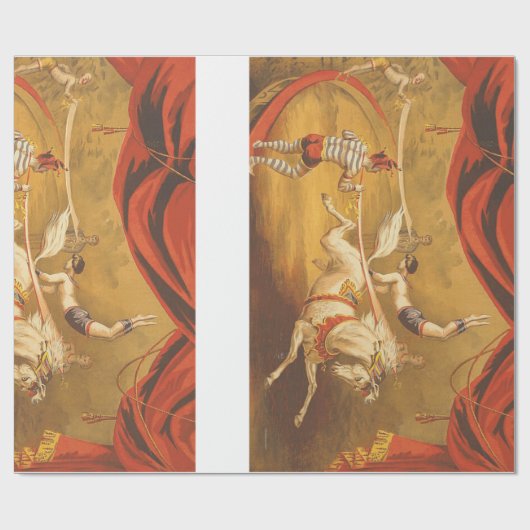 T-SHIRT Circus Act Cadeaupapier (Vlak)