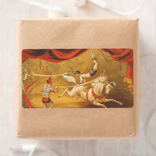 T-SHIRT Circus Act Etiket (Insitu)