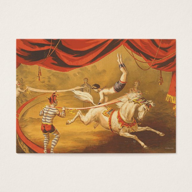 T-SHIRT Circus Act Visitekaartjes (Voorkant)