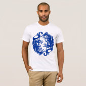 T-shirt cirkeldraken (Voorkant volledig)