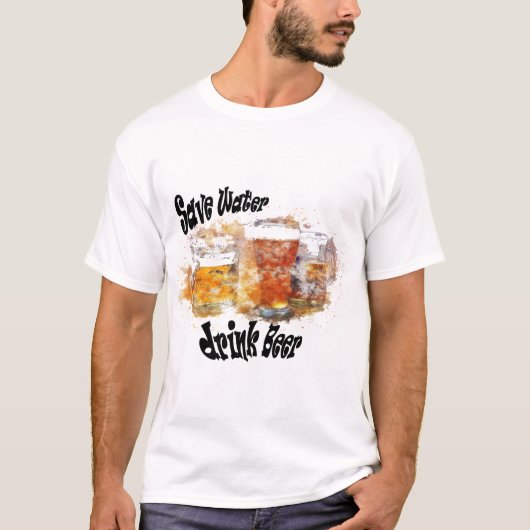 T-shirt citny rigolo beer lover cadeau (Voorkant)