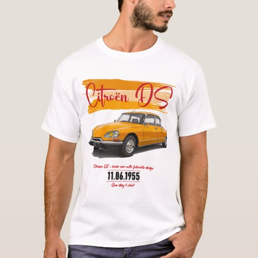 T-Shirt Citroën DS (Voorkant)