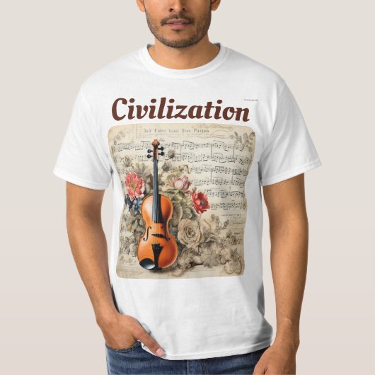 T-shirt — Civilization (Voorkant)