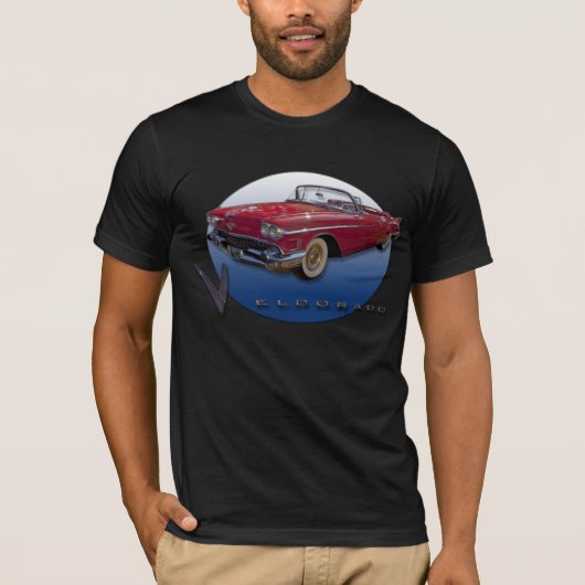 T-Shirt, Classic Red Eldorado Convertible T-shirt (Voorkant)