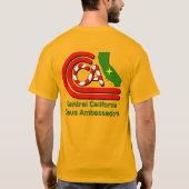 T-shirt - Claus Ambassadeur/CCCA (Achterkant)