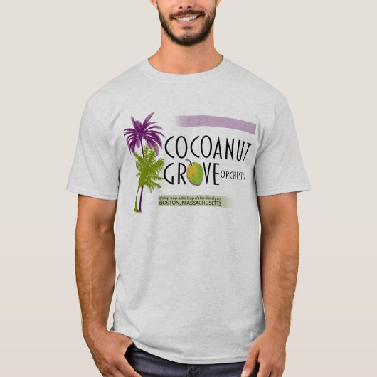 T-shirt Cocoanut Grove Orchestra (Voorkant)