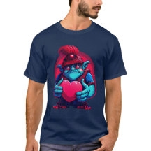 T-shirt Coeur