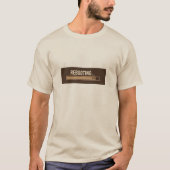 T-shirt (Coffee reboot | voor koffieliefhebbers) (Voorkant)