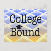 T-SHIRT College Bound Briefkaart (Voorkant)
