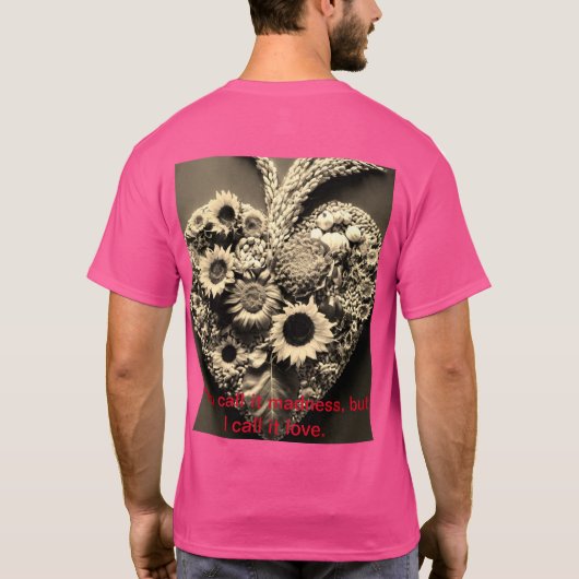 T-shirt: Comfort en stijl gecombineerd T-shirt (Achterkant)