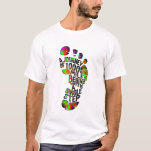 T-shirt Comfortabel, informeel en los vallend, onz