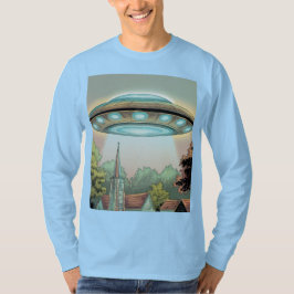 T-shirt Comic Style UFO Afbeelding