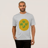 T-shirt Competitor zilver man SPORT GOLF (Voorkant volledig)
