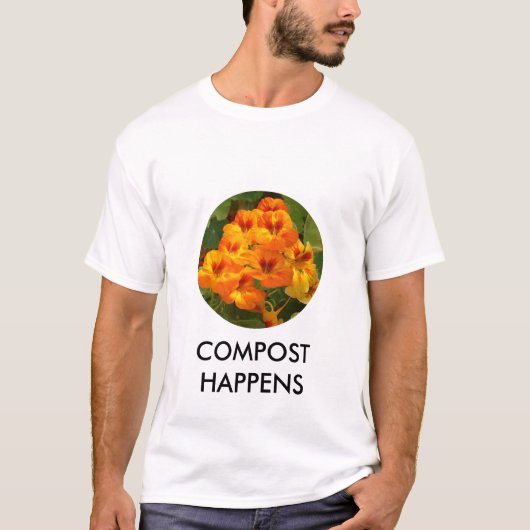 T-Shirt, COMPOST HAPPENS T-shirt (Voorkant)