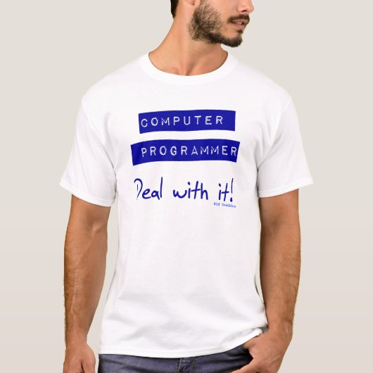 T-shirt Computerprogrammeerprogramma (Voorkant)