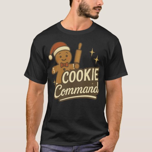 T-shirt Cookie Commando (Voorkant)