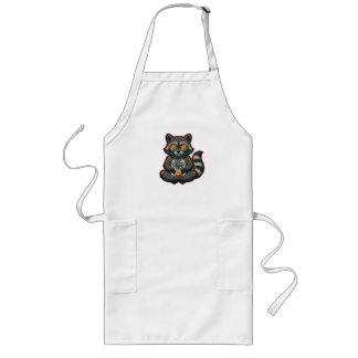 T-shirt Coole Wasbeer Drinkend Havermelk Ijs Koffi Lang Schort
