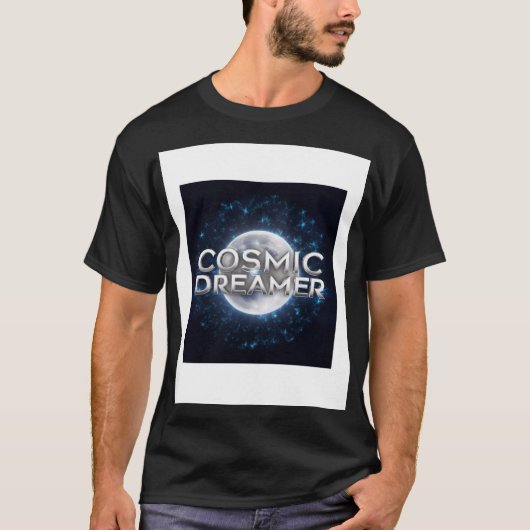 T-shirt Cosmic Dreamer (Voorkant)