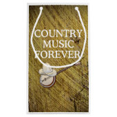 T-SHIRT Country Music Forever Klein Cadeauzakje (Achterkant)