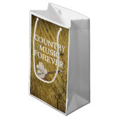 T-SHIRT Country Music Forever Klein Cadeauzakje (Voorkant Gekanteld)