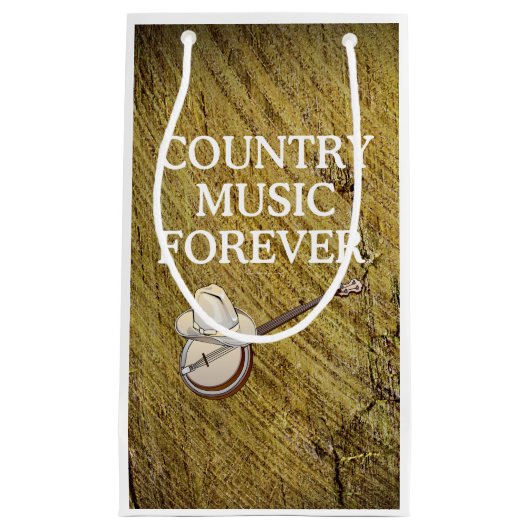 T-SHIRT Country Music Forever Klein Cadeauzakje (Voorkant)