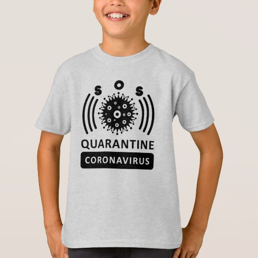 T-SHIRT COVID-19-jongens (Voorkant)