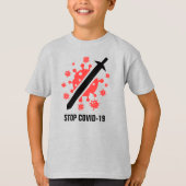 T-SHIRT COVID-19-jongens (Voorkant)