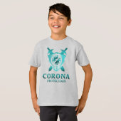 T-SHIRT COVID-19-jongens (Voorkant volledig)