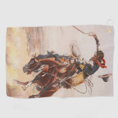 T-SHIRT Cowboy Life Golfhanddoek (Horizontaal)