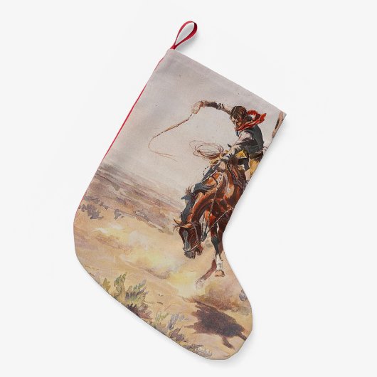 T-SHIRT Cowboy Life Kleine Kerstsok (Voorkant (Hangend))