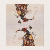 T-SHIRT Cowboy Life Visitekaartje (Buitenkant ongevouwen)