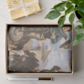 T-SHIRT Cowgirl Old School Tissuepapier (Geschenk)