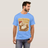 T-Shirt Cozy Holiday Vibes (Voorkant volledig)