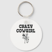 T-SHIRT Crazy Cowgirl Sleutelhanger (Voorkant)