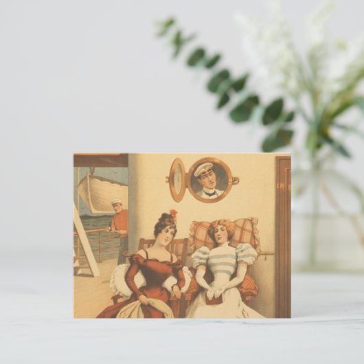 T-SHIRT cruise Briefkaart (Staand voorkant)