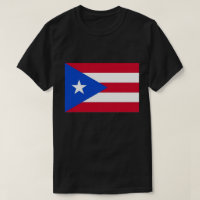 T-shirt Cuba Cubaanse vlag rood wit blauw