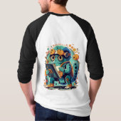 T-Shirt Cultuur pop anime cartoon grappige memes (Achterkant)