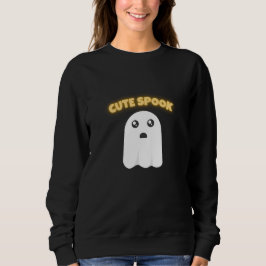 T-Shirt Cute Spook | Minimalist Kawaii Ghost Hallo