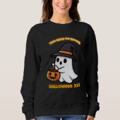 T-Shirt Cute Spook | Minimalist Kawaii Ghost Hallo (Voorkant)