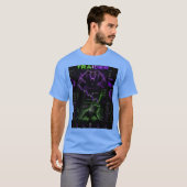 T-shirt Cyberpunk TRAIDER - gamen en traden (Voorkant volledig)