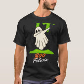 T-shirt "Dabbing Boo" Halloween 2025 (Voorkant)
