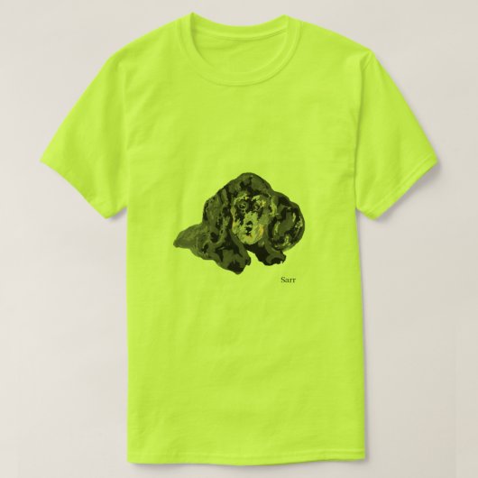 T-shirt : Dachshund (Design voorkant)
