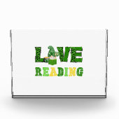 T-Shirt dag uit liefde lezen Fotoblokken (Voorkant)