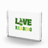 T-Shirt dag uit liefde lezen Fotoblokken (Rechts)