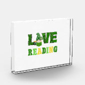 T-Shirt dag uit liefde lezen Fotoblokken (Links)