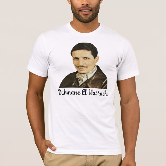 T-shirt Dahmane El Harrachi (Voorkant)
