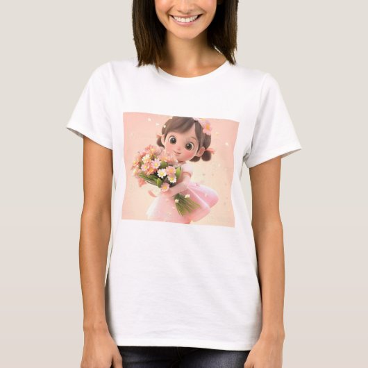 T-Shirt dames barbie_doll design classic (Voorkant)