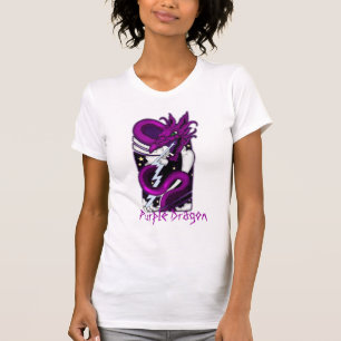 T-shirt Dames Heren Tiener Meisjes Tribale Paarse