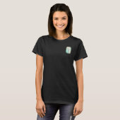 T-SHIRT DAMES KUNST&ONTWERP  (Voorkant volledig)