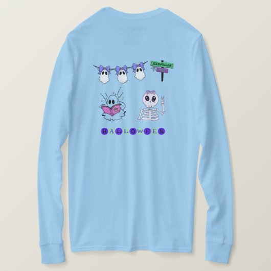 T-shirt, dames T-shirts (Design achterkant)